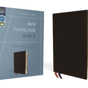 NIV THINLINE BIBLE BLACK