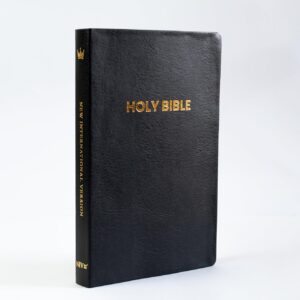 Niv English Bible Black Anglicised Version | Cromwell Bonded Leather