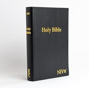 NIV Compact Vinyl Softcover Black Bible