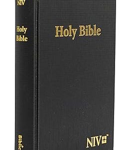 NIV Compact PVC Hardcover Black Bible