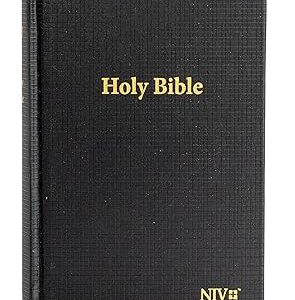 NIV Mini Compact PVC Hardcover Black Bible