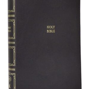 KJV Holy Bible: Paragraph-style Large Print Thinline with 43,000 Cross References, Black Leathersoft, Red Letter, Comfort Print: King James