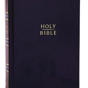 KJV Holy Bible: Compact Bible with 43,000 Center-Column Cross References, Black Hardcover, Red Letter, Comfort Print: King James Version