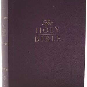 KJV Holy Bible: Compact with 43,000 Cross References, Purple Softcover, Red Letter, Comfort Print: King James Version