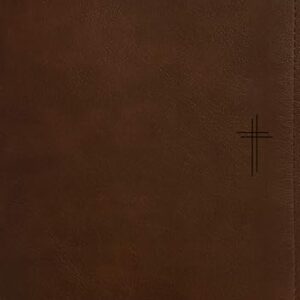 NLT Compact Bible, Filament Enabled (LeatherLike, Rustic Brown, Red Letter)