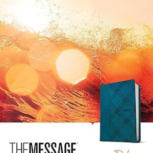 The Message Deluxe Gift Bible (Leather-Look, Crosshatch Denim): The Bible in Contemporary Language