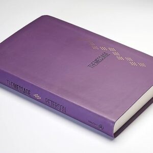 The Message Deluxe Gift Bible (Leather-Look, Amethyst Gem): The Bible in Contemporary Language