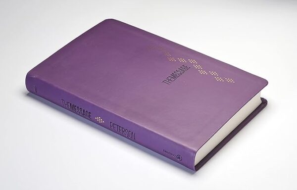 The Message Deluxe Gift Bible (Leather-Look, Amethyst Gem): The Bible in Contemporary Language - Image 2