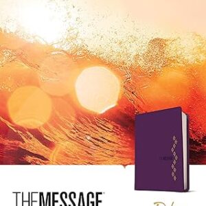 The Message Deluxe Gift Bible (Leather-Look, Amethyst Gem): The Bible in Contemporary Language