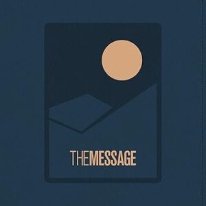 The Message Deluxe Gift Bible, Large Print (Leather-Look, Midnight Journey): The Bible in Contemporary Language