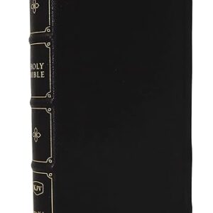 KJV Holy Bible: Large Print Verse-by-Verse with Cross References, Black Leathersoft, Comfort Print: King James Version (Maclaren Series)