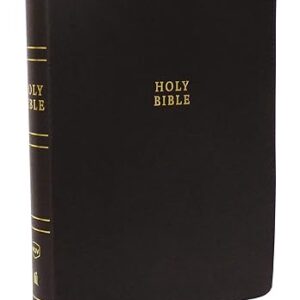 NKJV Holy Bible, Super Giant Print Reference Bible, Brown Bonded Leather, 43,000 Cross References, Red Letter, Comfort Print: New King James Version