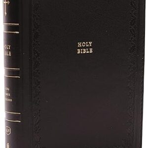 KJV Holy Bible: Compact with 43,000 Cross References, Black Leathersoft, Red Letter, Comfort Print: King James Version