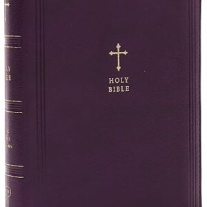 KJV Holy Bible: Compact with 43,000 Cross References, Purple Leathersoft with zipper, Red Letter, Comfort Print: King James Version