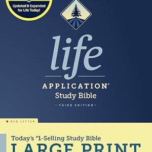 KJV Life Application Study Bible, Third Edition, Large Print (Hardcover, Red Letter)