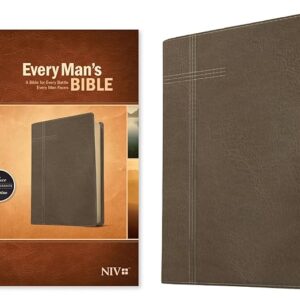 Every Man’s Bible NIV (LeatherLike, Pursuit Granite)