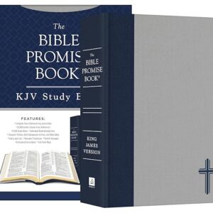 The Bible Promise Book KJV Bible–Oxford Navy